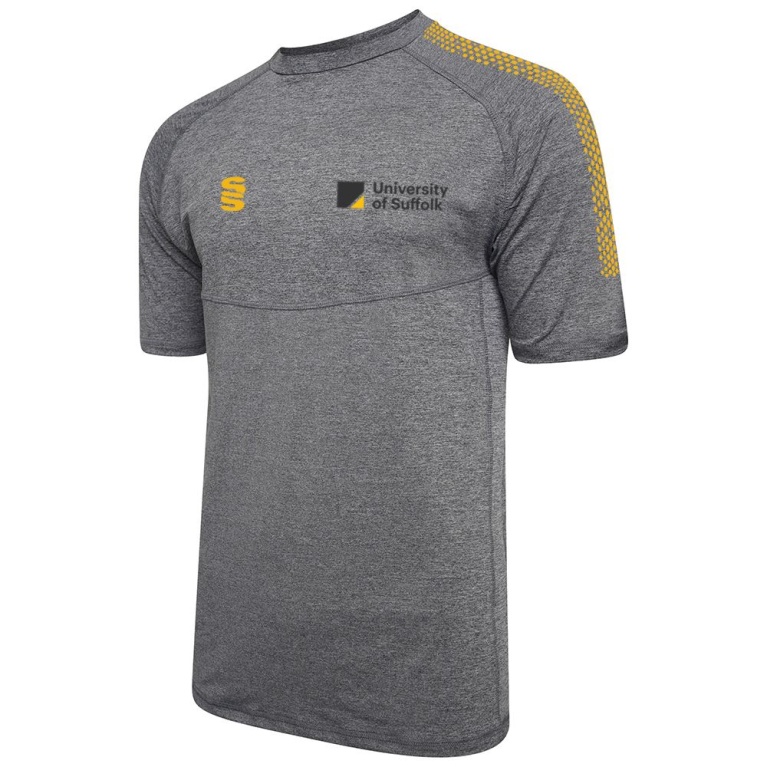 Dual Gym T-shirt : Grey Melange