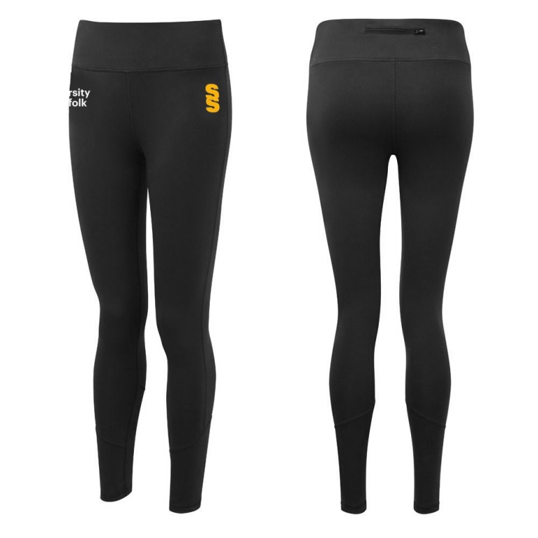 Performance Full Length Leggings : Black